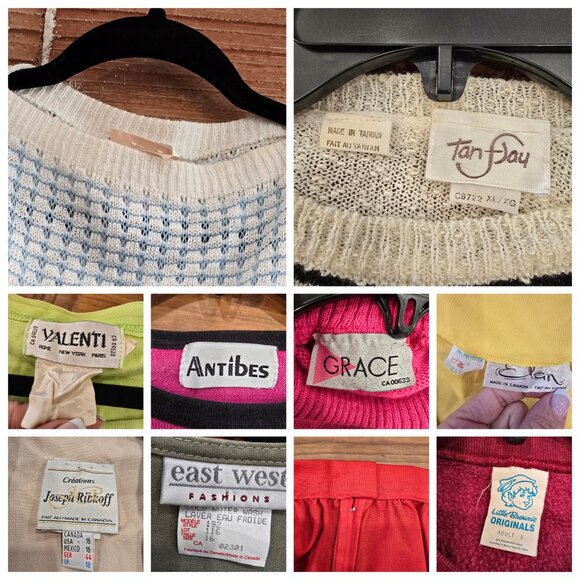 Vintage Clothing To Resell 11 Pieces Coastal Grandma Retro - Picture 13 of 13